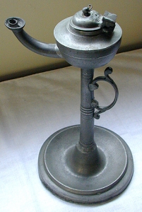 whale oil lamp